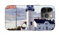 Chatham Lighthouse Cape Cod Massachusetts - Phone Case