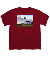 Chatham Lighthouse Cape Cod Massachusetts - Youth T-Shirt