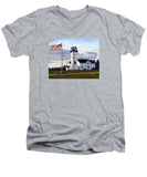 Chatham Lighthouse Cape Cod Massachusetts - Men's V-Neck T-Shirt