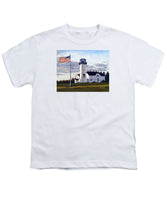 Chatham Lighthouse Cape Cod Massachusetts - Youth T-Shirt