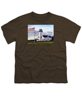 Chatham Lighthouse Cape Cod Massachusetts - Youth T-Shirt