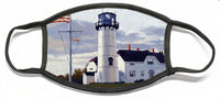 Chatham Lighthouse Cape Cod Massachusetts - Face Mask