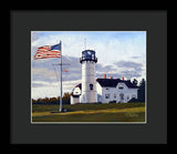 Chatham Lighthouse Cape Cod Massachusetts - Framed Print