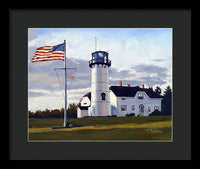 Chatham Lighthouse Cape Cod Massachusetts - Framed Print