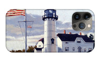 Chatham Lighthouse Cape Cod Massachusetts - Phone Case