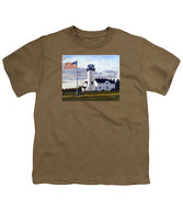Chatham Lighthouse Cape Cod Massachusetts - Youth T-Shirt