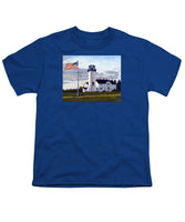 Chatham Lighthouse Cape Cod Massachusetts - Youth T-Shirt