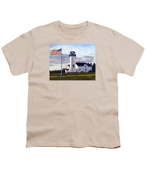 Chatham Lighthouse Cape Cod Massachusetts - Youth T-Shirt