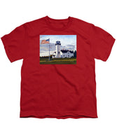Chatham Lighthouse Cape Cod Massachusetts - Youth T-Shirt