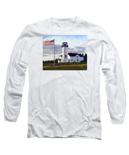 Chatham Lighthouse Cape Cod Massachusetts - Long Sleeve T-Shirt