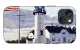 Chatham Lighthouse Cape Cod Massachusetts - Phone Case