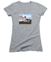 Chatham Lighthouse Cape Cod Massachusetts - Women's V-Neck