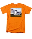 Chatham Lighthouse Cape Cod Massachusetts - Men's T-Shirt  (Regular Fit)