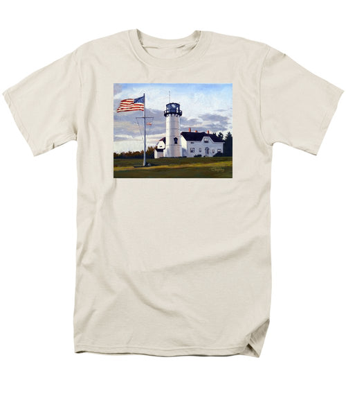 Chatham Lighthouse Cape Cod Massachusetts - Men's T-Shirt  (Regular Fit)