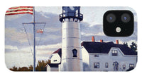 Chatham Lighthouse Cape Cod Massachusetts - Phone Case