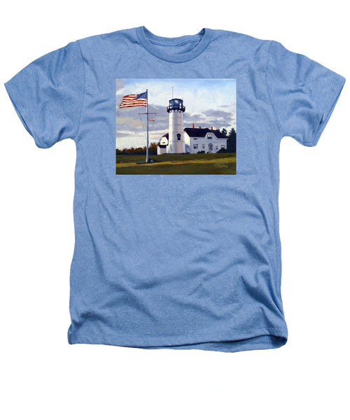 Chatham Lighthouse Cape Cod Massachusetts - Heathers T-Shirt