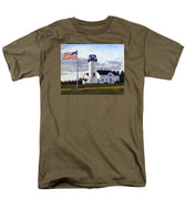 Chatham Lighthouse Cape Cod Massachusetts - Men's T-Shirt  (Regular Fit)