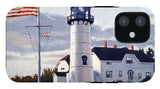 Chatham Lighthouse Cape Cod Massachusetts - Phone Case