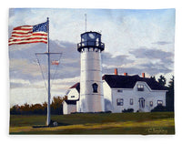 Chatham Lighthouse Cape Cod Massachusetts - Blanket