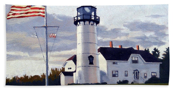 Chatham Lighthouse Cape Cod Massachusetts - Beach Towel