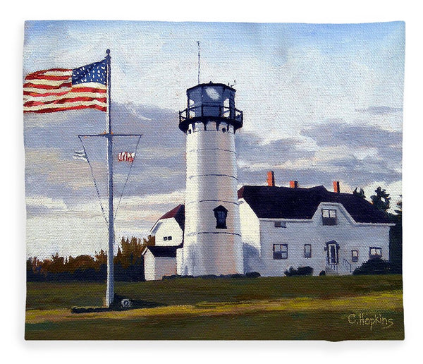 Chatham Lighthouse Cape Cod Massachusetts - Blanket