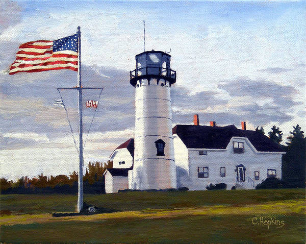 Chatham Lighthouse Cape Cod Massachusetts - Art Print