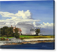 Cliff Walk Newport Rhode Island - Canvas Print