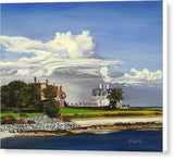 Cliff Walk Newport Rhode Island - Canvas Print