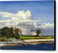 Cliff Walk Newport Rhode Island - Canvas Print