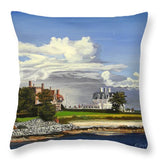 Cliff Walk Newport Rhode Island - Throw Pillow