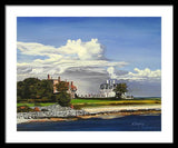 Cliff Walk Newport Rhode Island - Framed Print