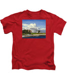 Cliff Walk Newport Rhode Island - Kids T-Shirt