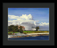 Cliff Walk Newport Rhode Island - Framed Print