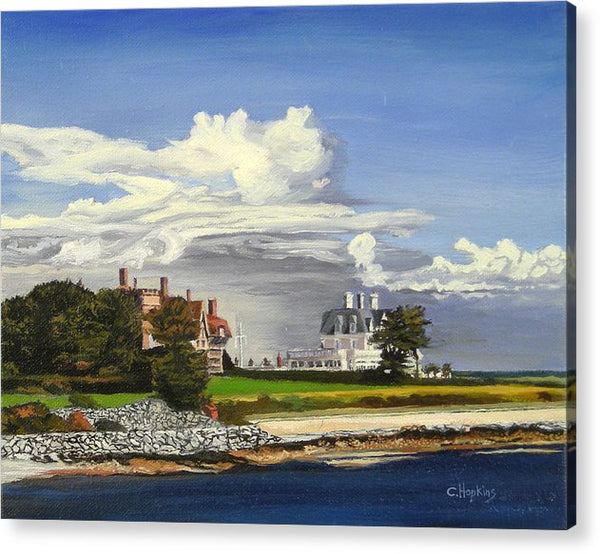 Cliff Walk Newport Rhode Island - Acrylic Print