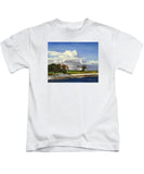 Cliff Walk Newport Rhode Island - Kids T-Shirt