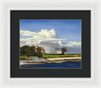 Cliff Walk Newport Rhode Island - Framed Print