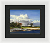 Cliff Walk Newport Rhode Island - Framed Print