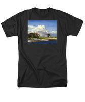 Cliff Walk Newport Rhode Island - Men's T-Shirt  (Regular Fit)