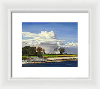 Cliff Walk Newport Rhode Island - Framed Print