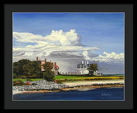 Cliff Walk Newport Rhode Island - Framed Print
