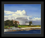 Cliff Walk Newport Rhode Island - Framed Print