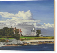 Cliff Walk Newport Rhode Island - Wood Print