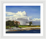 Cliff Walk Newport Rhode Island - Framed Print