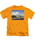 Cliff Walk Newport Rhode Island - Kids T-Shirt