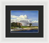Cliff Walk Newport Rhode Island - Framed Print
