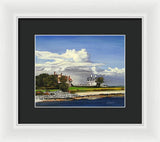 Cliff Walk Newport Rhode Island - Framed Print