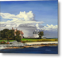 Cliff Walk Newport Rhode Island - Metal Print