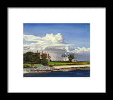 Cliff Walk Newport Rhode Island - Framed Print