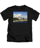 Cliff Walk Newport Rhode Island - Kids T-Shirt