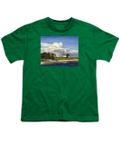 Cliff Walk Newport Rhode Island - Youth T-Shirt